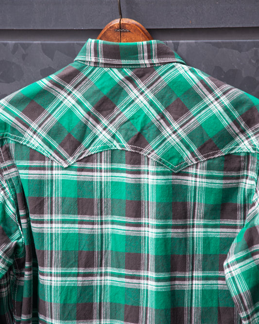WESTERN SHIRT -CHECK OPEN END YARN COTTON-