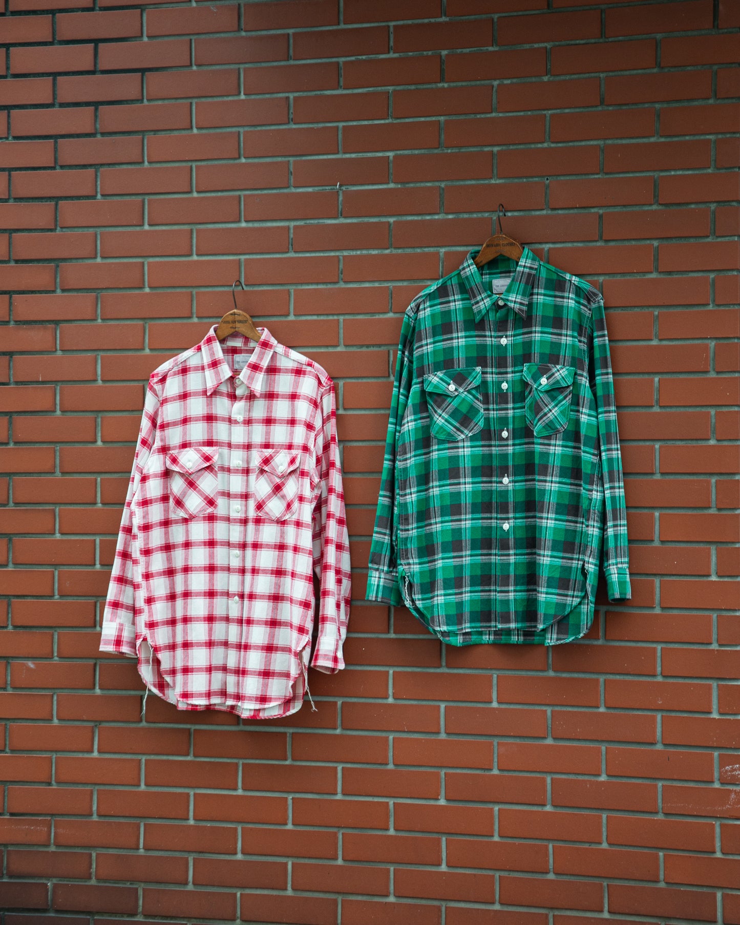 WORKERS SHIRT -CHECK OPEN END YARN COTTON-