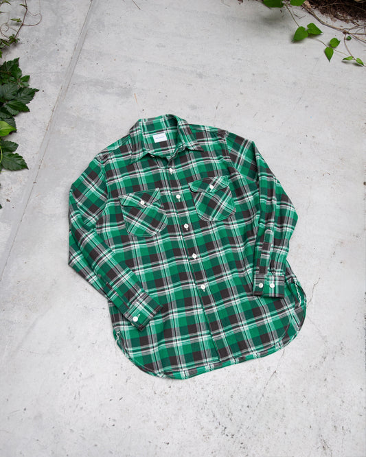 WORKERS SHIRT -CHECK OPEN END YARN COTTON-