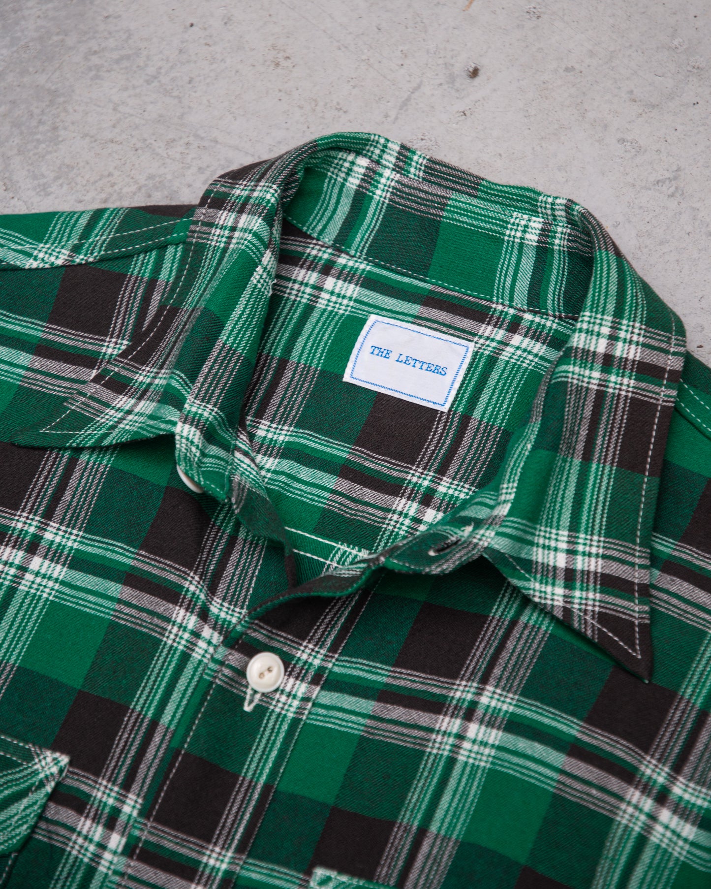 WORKERS SHIRT -CHECK OPEN END YARN COTTON-