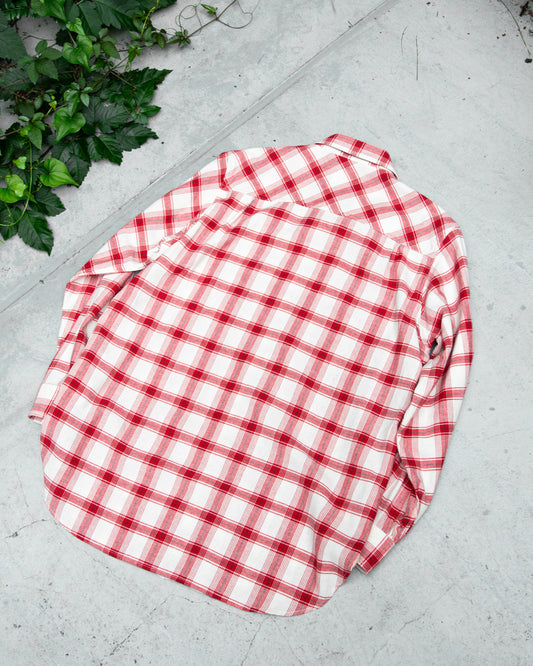 WORKERS SHIRT -CHECK OPEN END YARN COTTON-