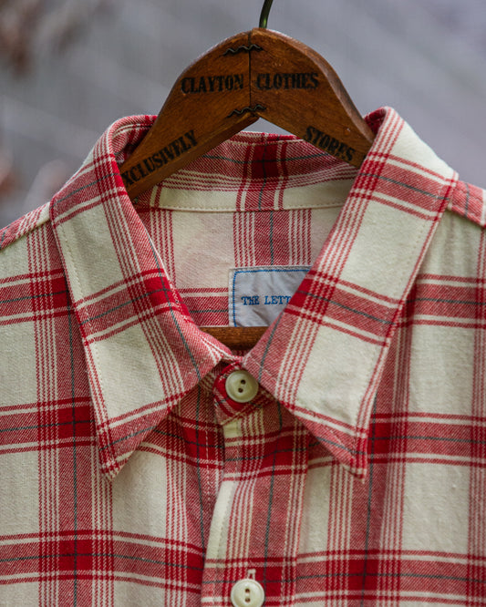 WORKERS SHIRT -CHECK OPEN END YARN COTTON-