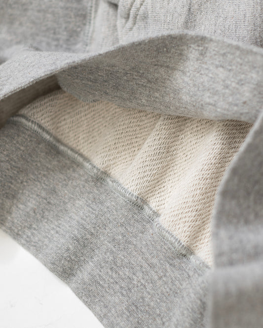 SWEATSHIRT HOODIE -LOOPWHEEL FLEECE COTTON RAYON-