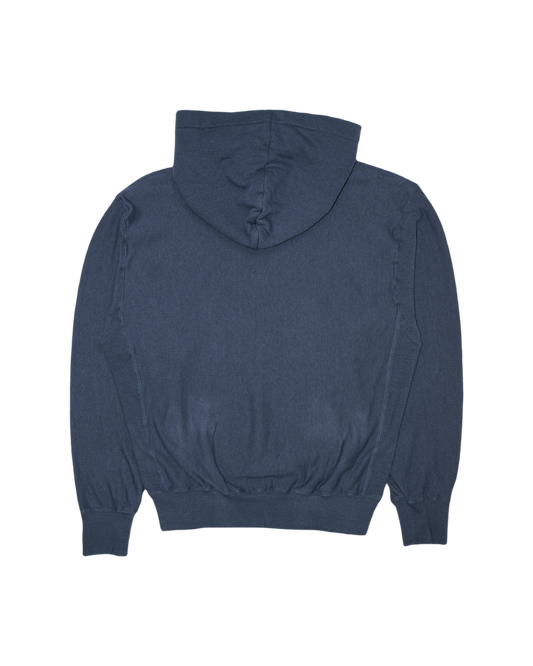 SWEAT ZIP-UP HOODIE -LOOPWHEEL FLEECE COTTON RAYON-