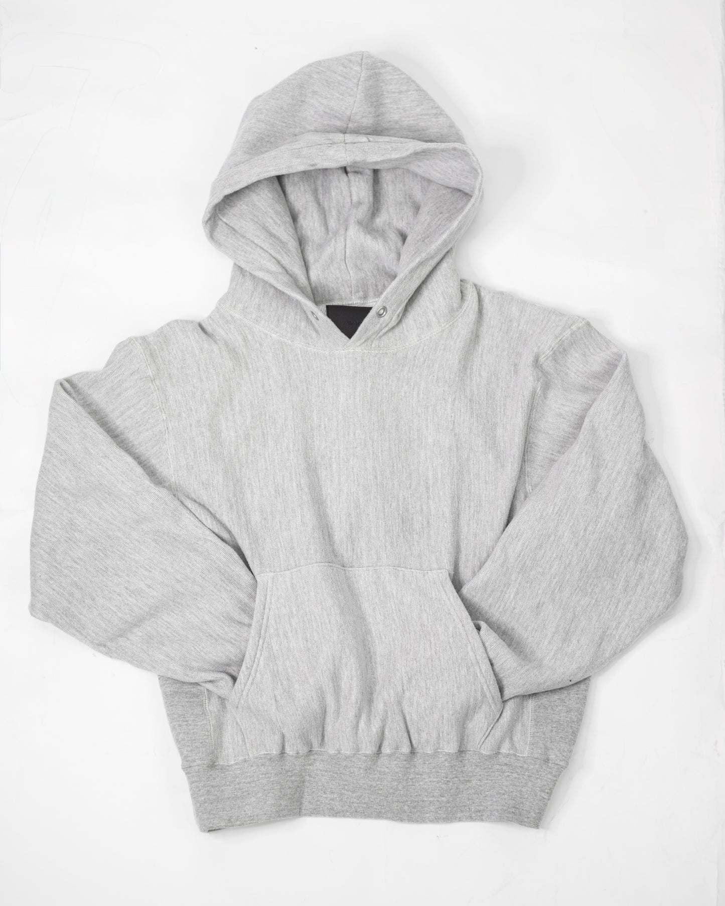 SWEATSHIRT HOODIE -LOOPWHEEL FLEECE COTTON RAYON-