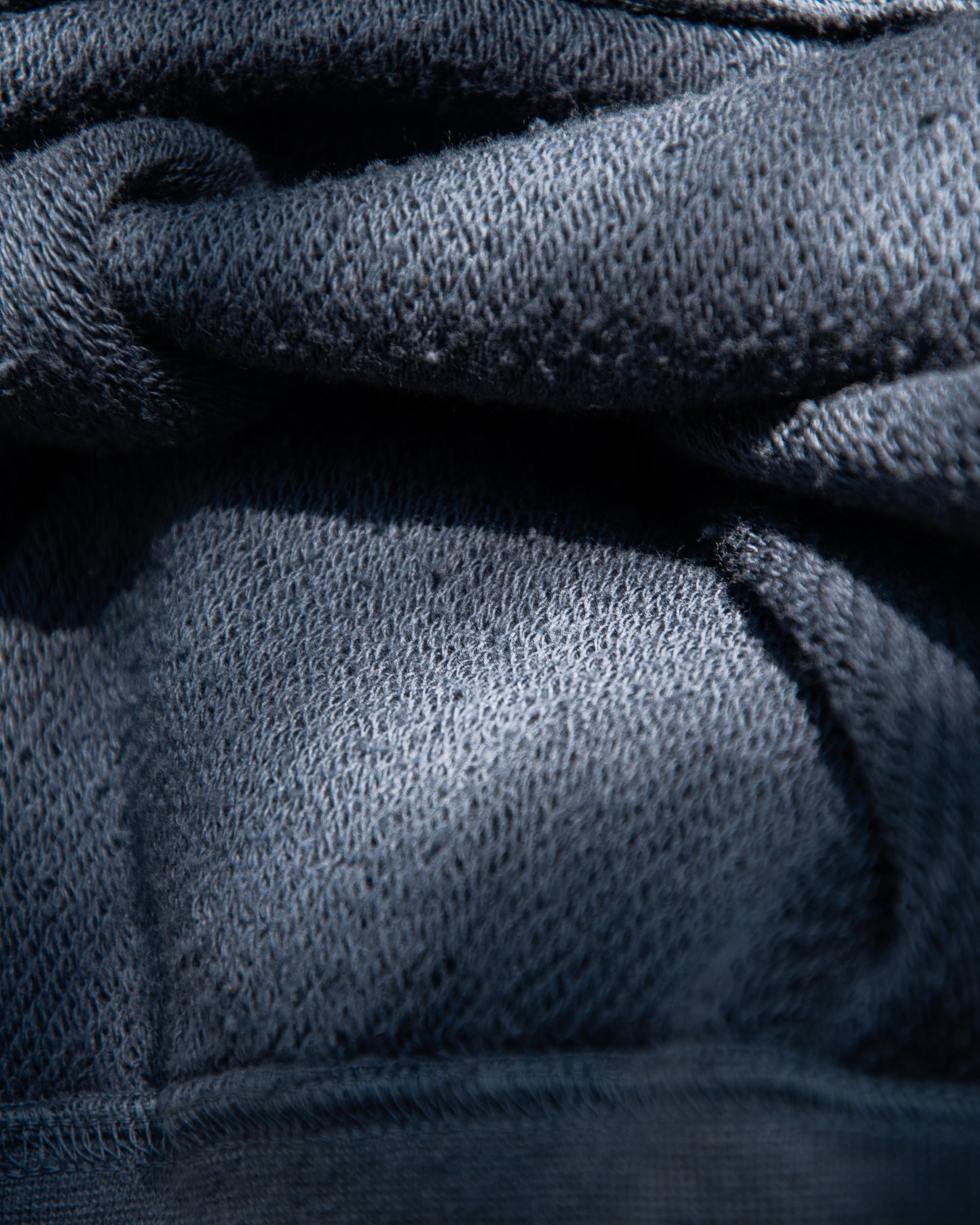 CREW NECK SWEAT SHIRT -LOOPWHEEL FLEECE COTTON RAYON-