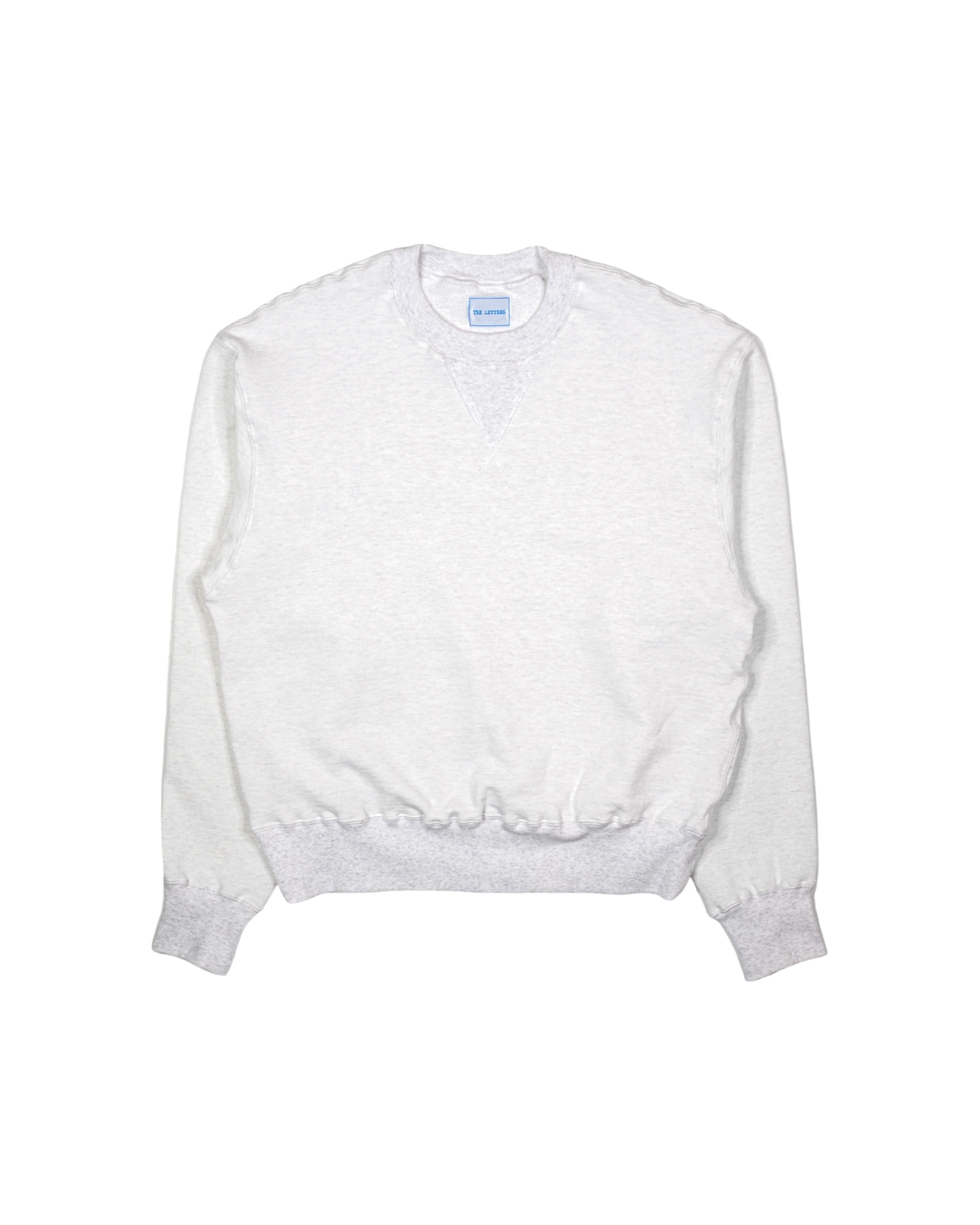 CREW NECK SWEATSHIRT -LOOPWHEEL FLEECE COTTON-