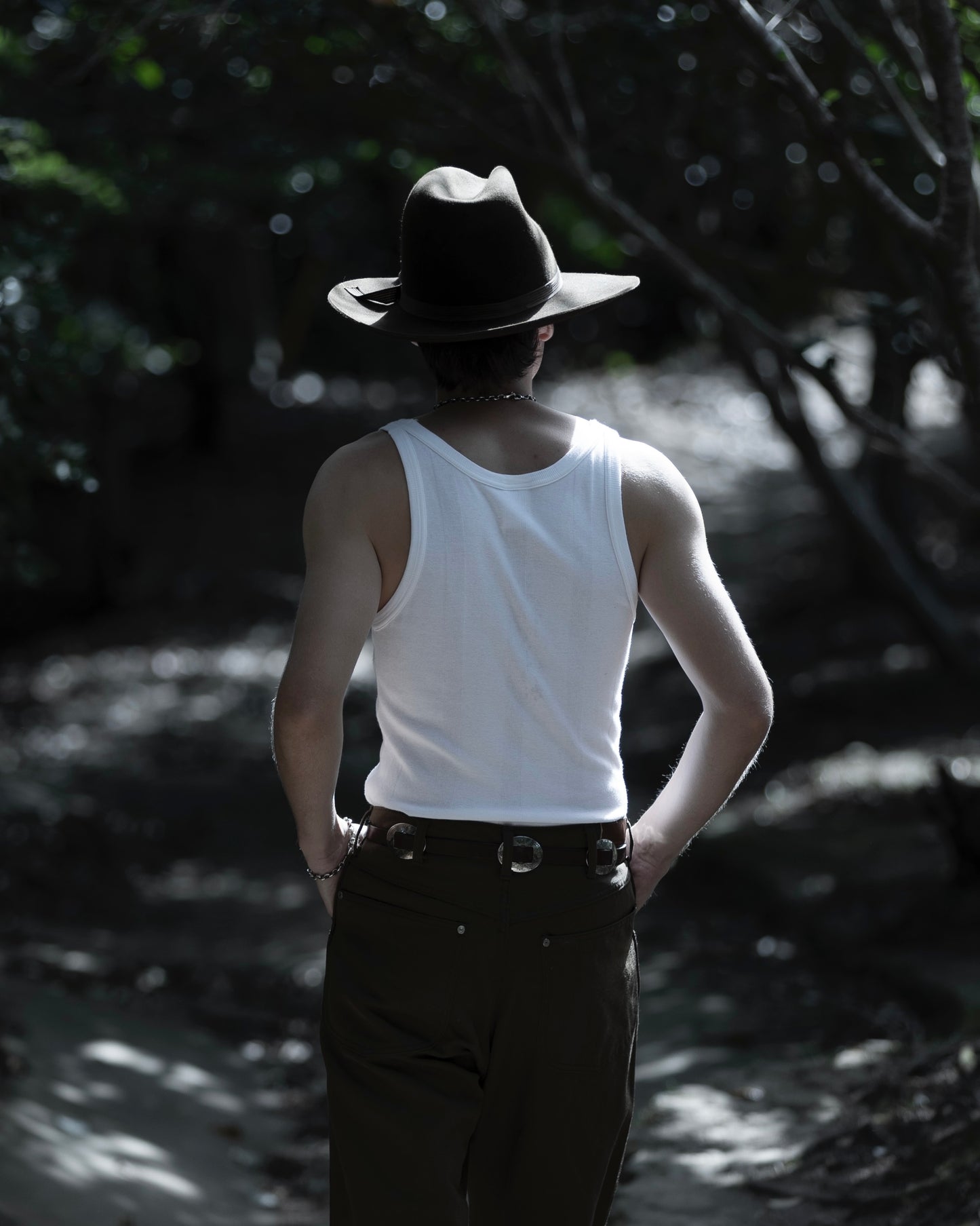 STANDARD RIB TANK -RANDOM TELECO COTTON-