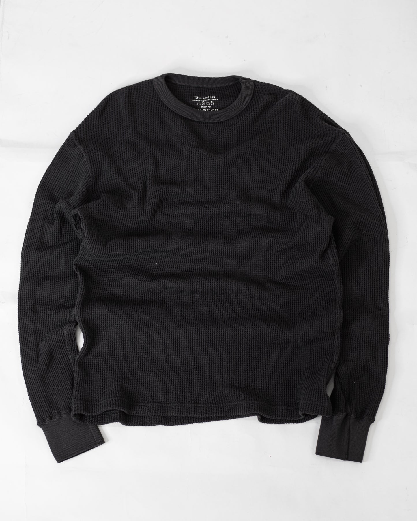 THERMAL SHIRT -WAFFLE COTTON RAYON-