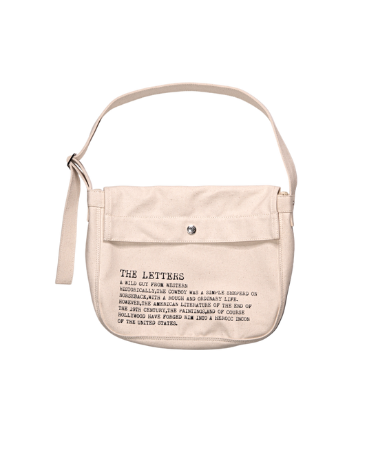 SMALL MESSENGER BAG -CANVAS COTTON-