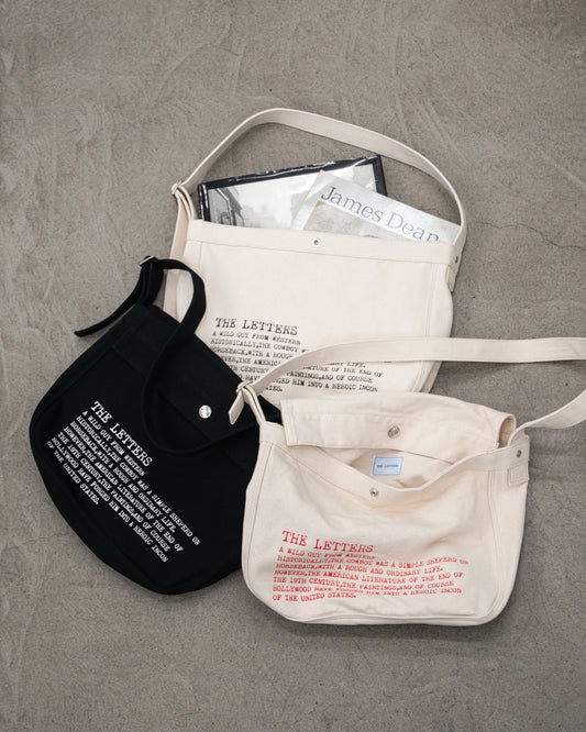 SMALL MESSENGER BAG -CANVAS COTTON-