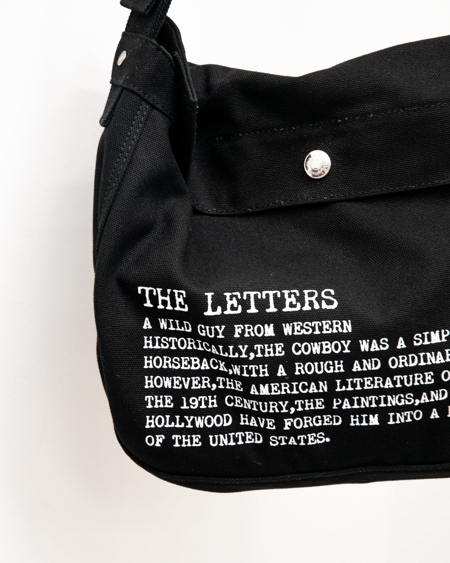 SMALL MESSENGER BAG -CANVAS COTTON-