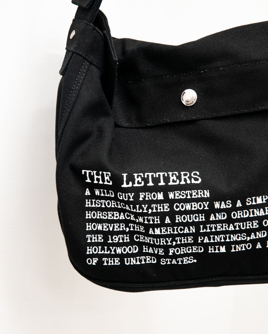 SMALL MESSENGER BAG -CANVAS COTTON-
