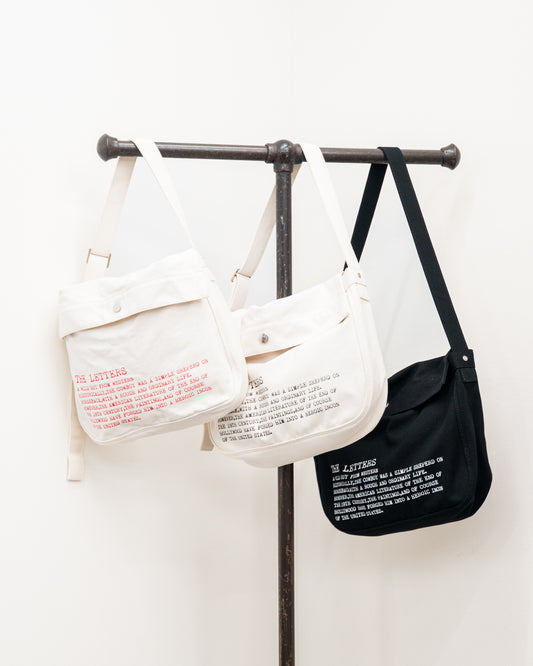 SMALL MESSENGER BAG -CANVAS COTTON-