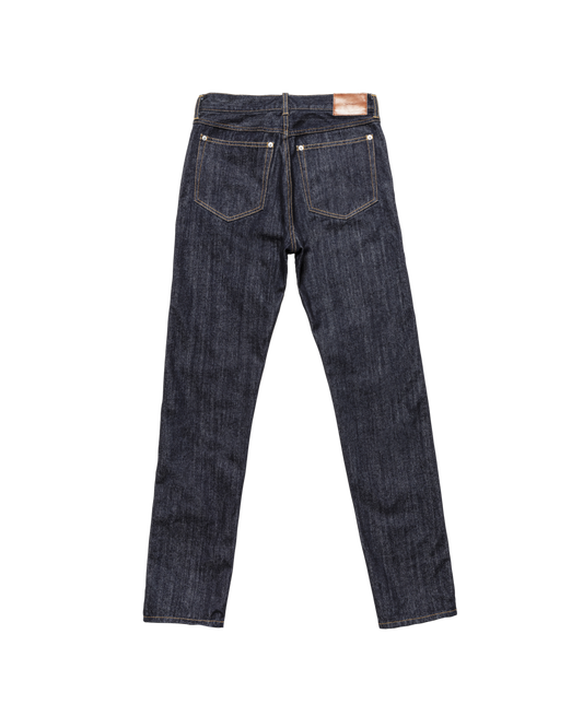 CLASSIC 5 POCKET TAPERED PANTS  -WASHED DENIM-