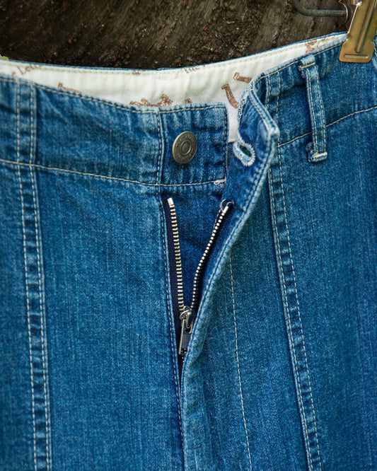 BAKER  PANTS -USED WASHED DENIM-