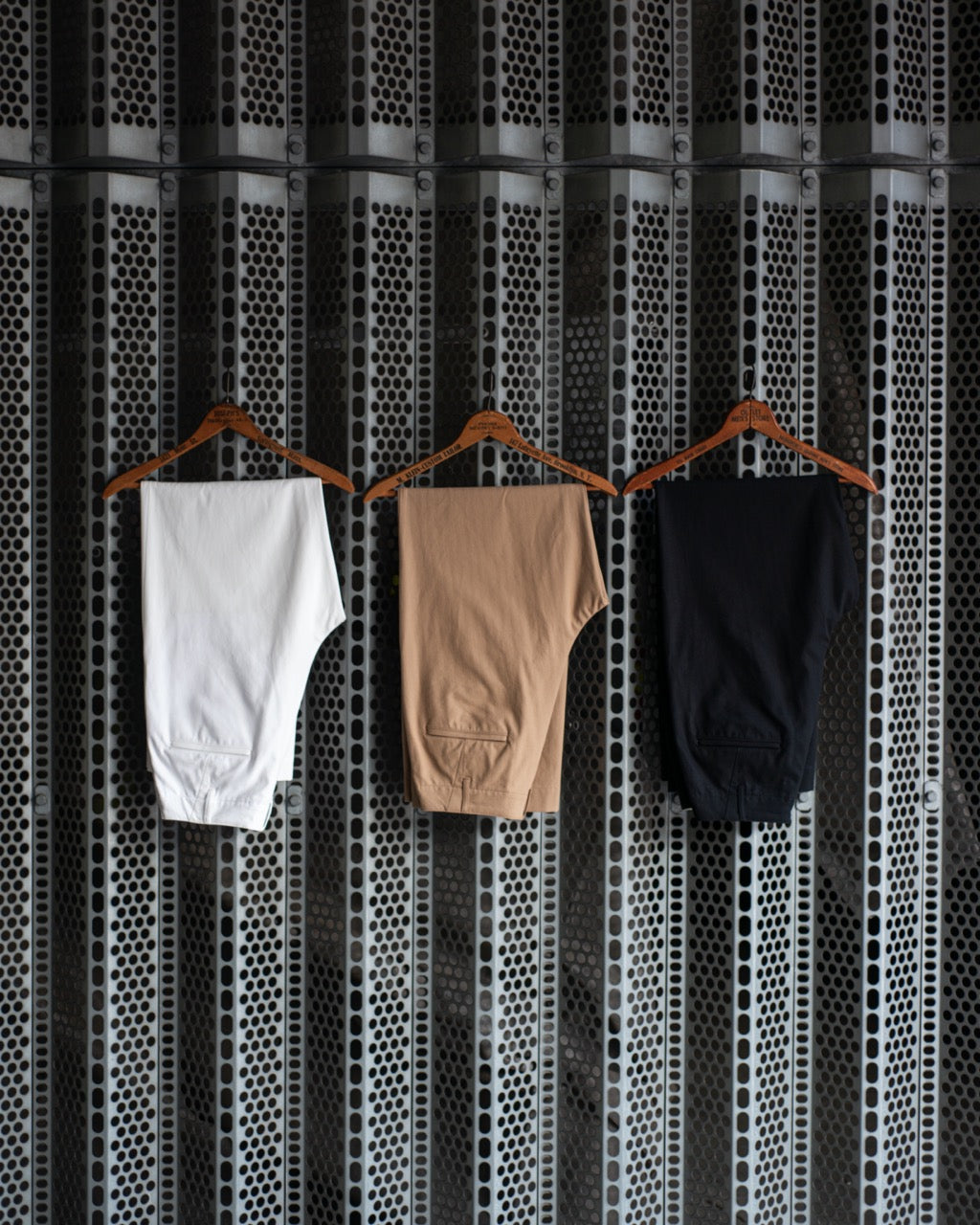 WORK TROUSERS -COTTON HERRINGBONE-