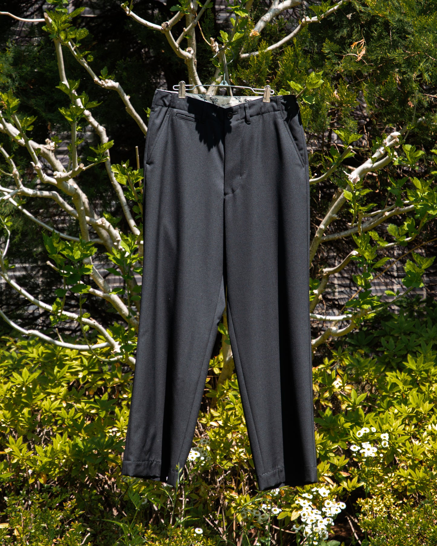 WORK TROUSERS -HARD TWIST YARN WOOL-