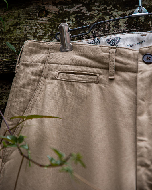WORK TROUSERS -COTTON TWILL-
