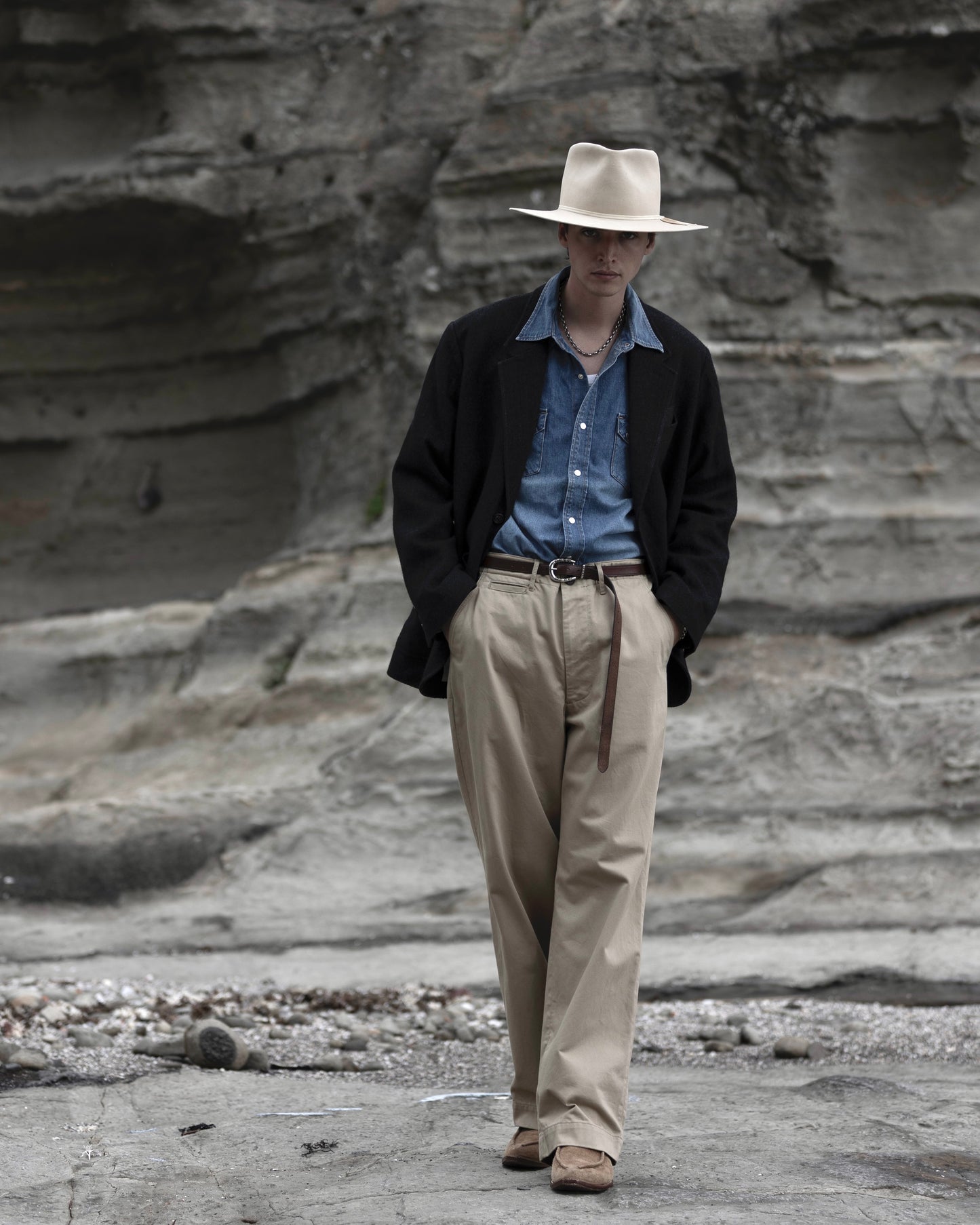 WORK TROUSERS -COTTON TWILL-