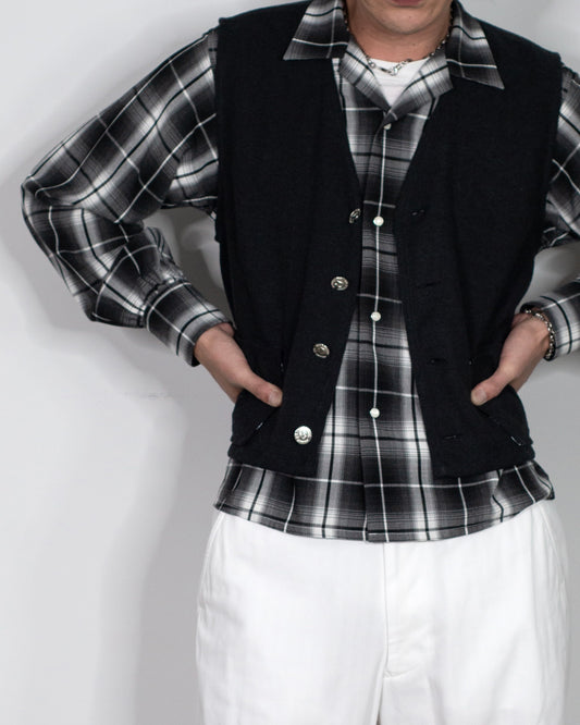The letters チェックシャツ M BK SHIRT – The Letters
