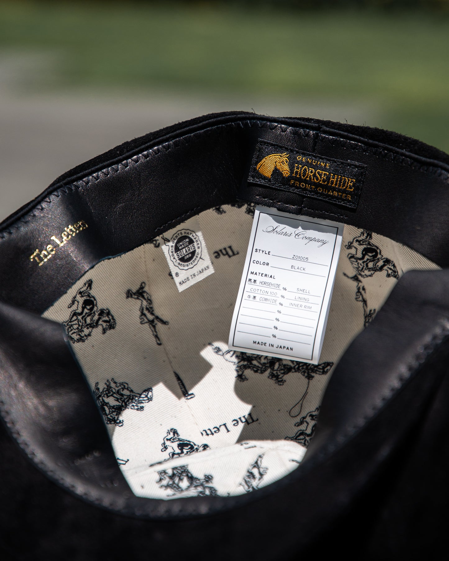 SOLARIS&CO / LETTER BOY -HORSE SUEDE-