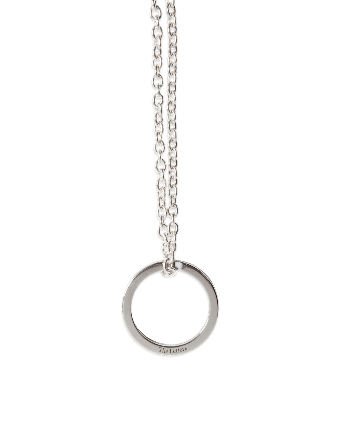 RING CHAIN NECKLACE  -SHORT-