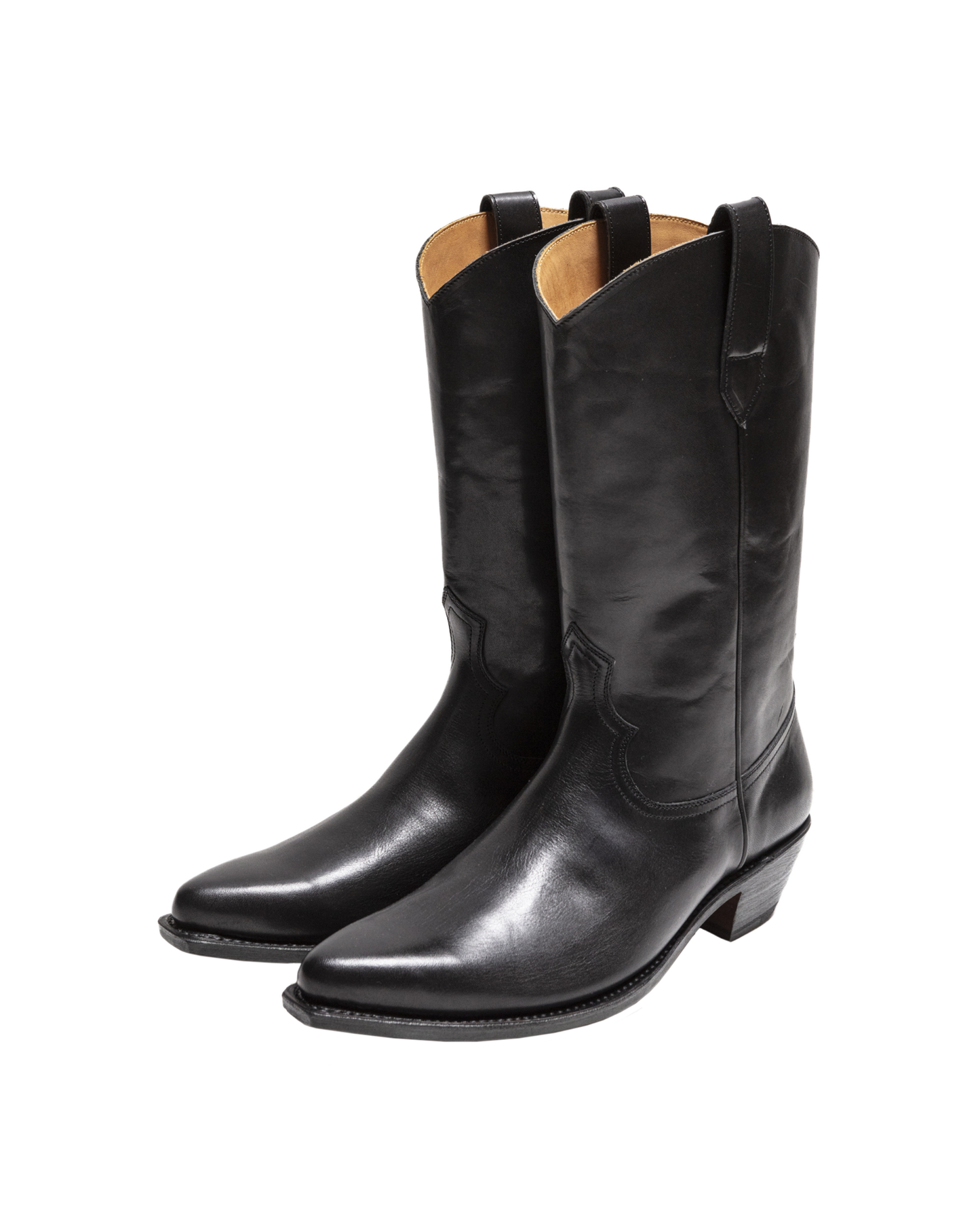 WESTERN LONG BOOTS -COWHIDE-