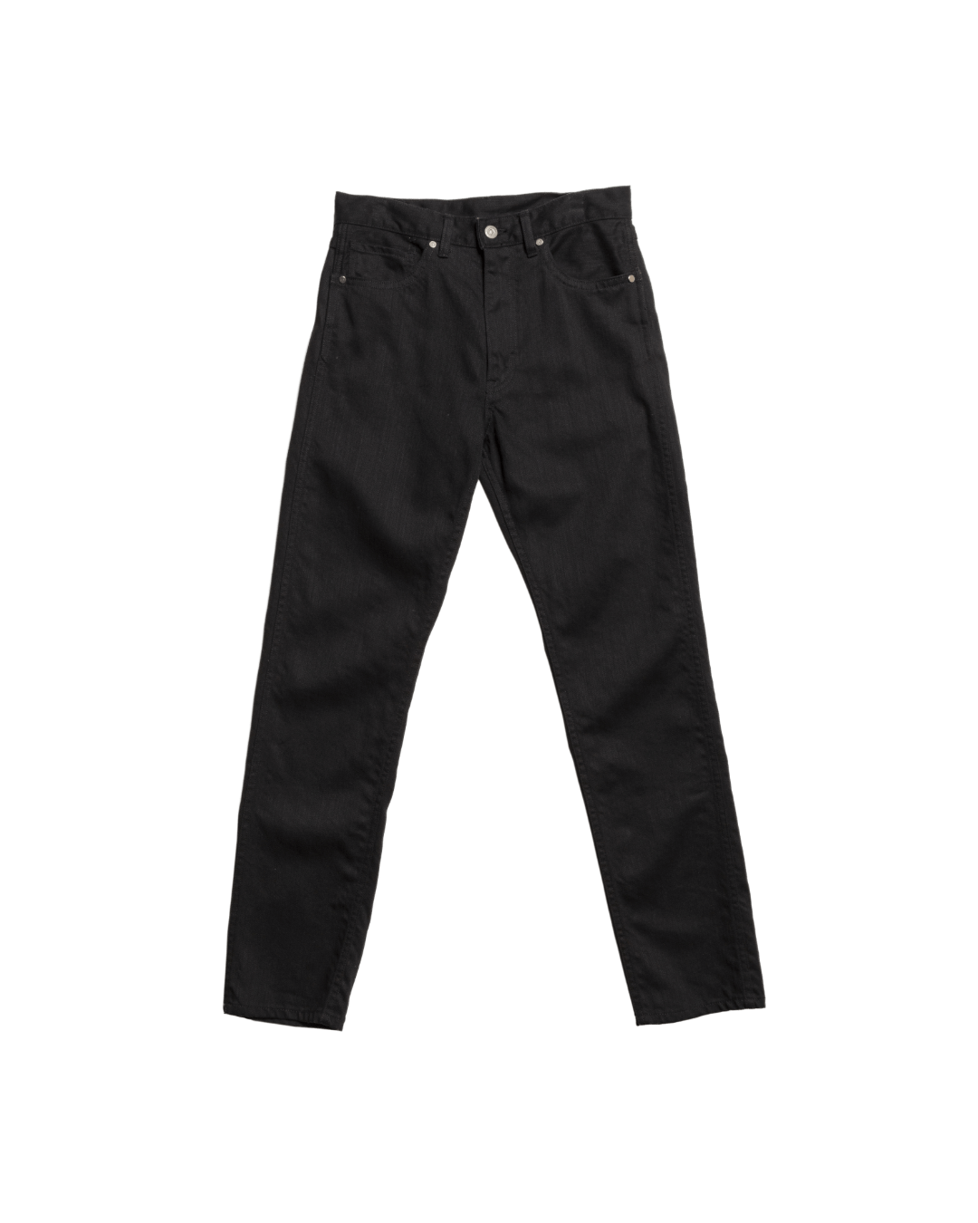 5 POCKET TAPERED PANTS -WASHED STRETCH DENIM-