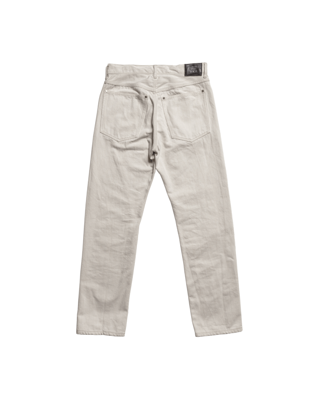 5 POCKET REGULAR PANTS -WASHED DENIM-