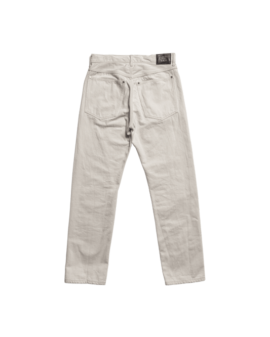 5 POCKET REGULAR PANTS -WASHED DENIM-