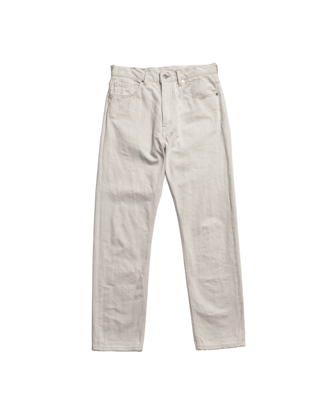 5 POCKET REGULAR PANTS -WASHED DENIM-