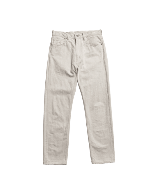 5 POCKET REGULAR PANTS -WASHED DENIM-