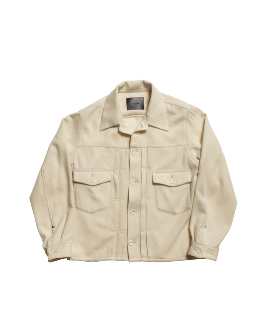 TRACKER TUCK JACKET -WOOL FLANNEL- ※60%OFF