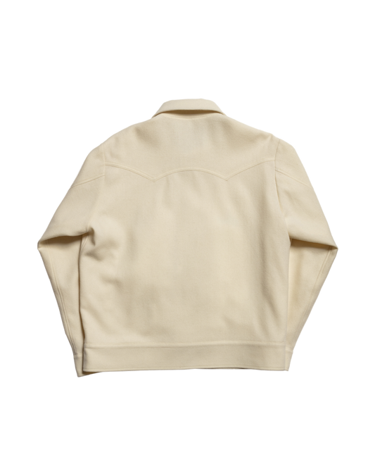 WESTERN EMBROIDERY JACKET -WOOL FLANNEL- ※60%OFF