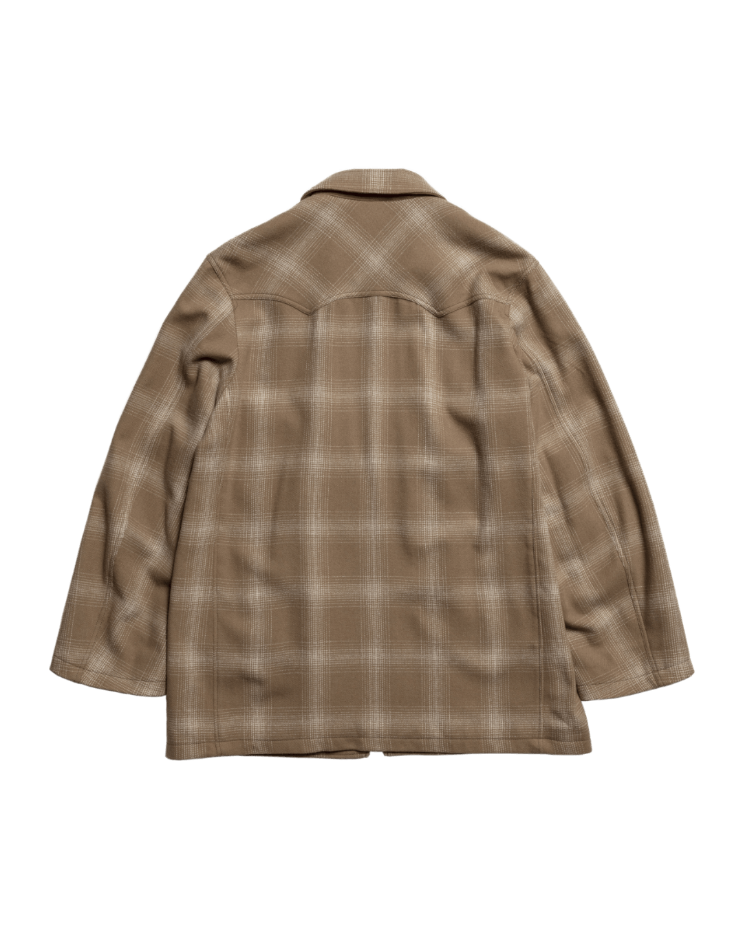 WESTERN ZIP BLOUSON -WOOL FLANNEL CHECK- ※70%OFF