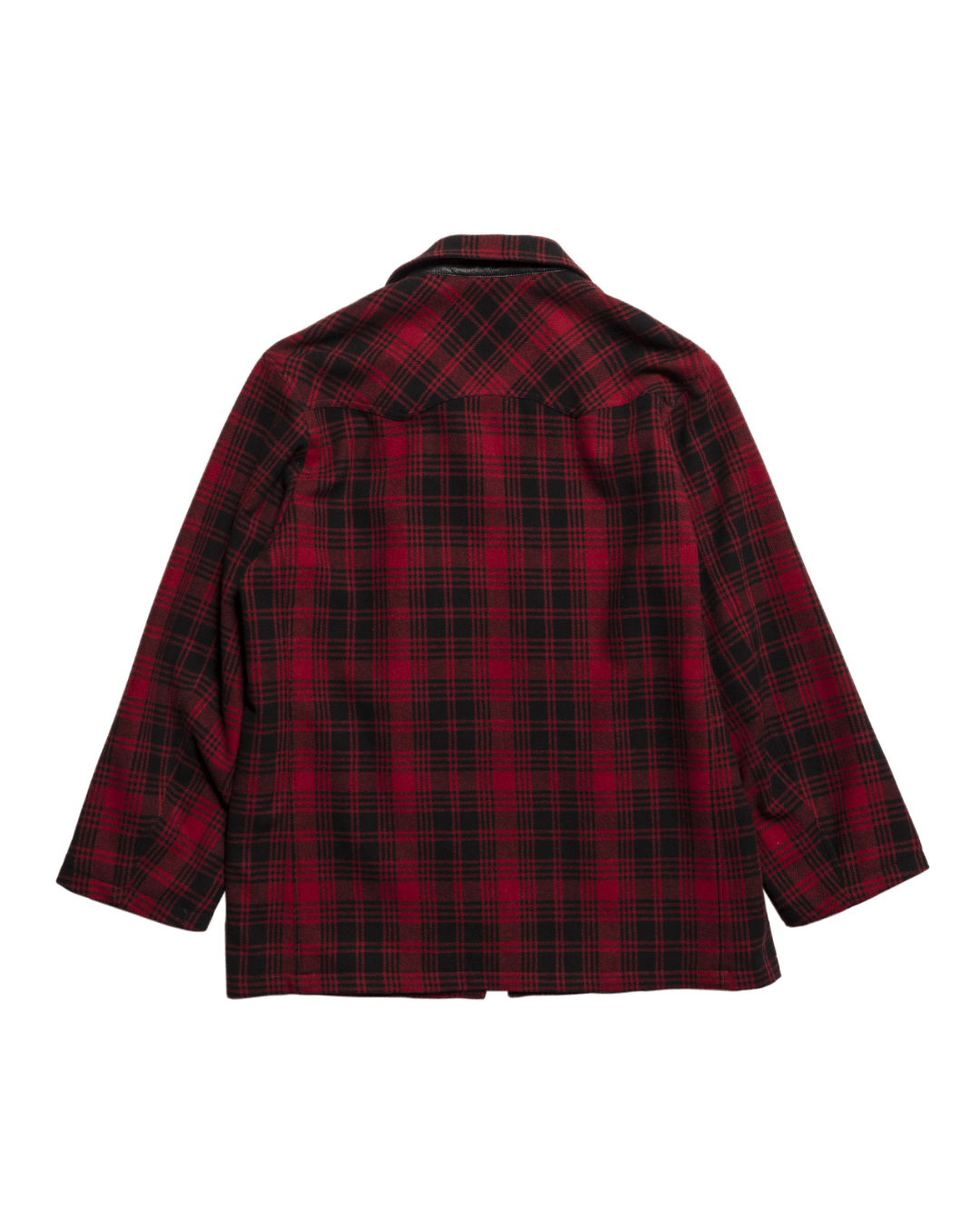 WESTERN ZIP BLOUSON -WOOL FLANNEL CHECK- ※70%OFF