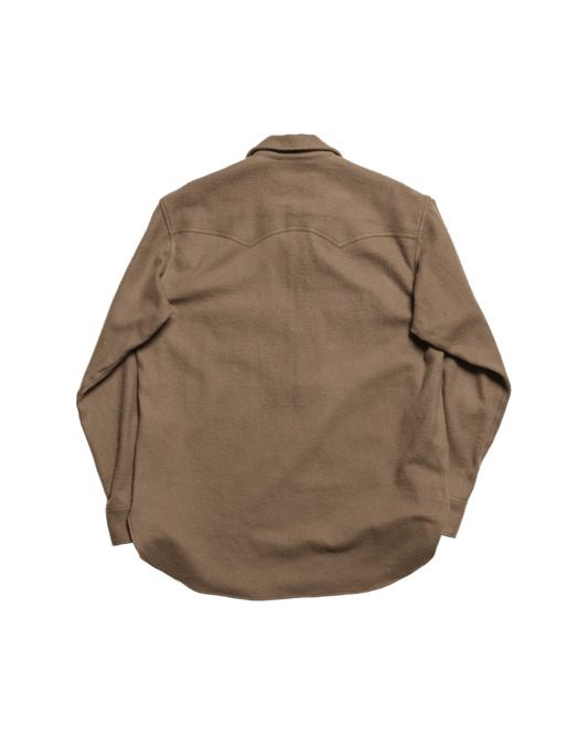 WESTERN PULL OVER SHIRT -COTTON BRUSHED TWILL- ※70%OFF