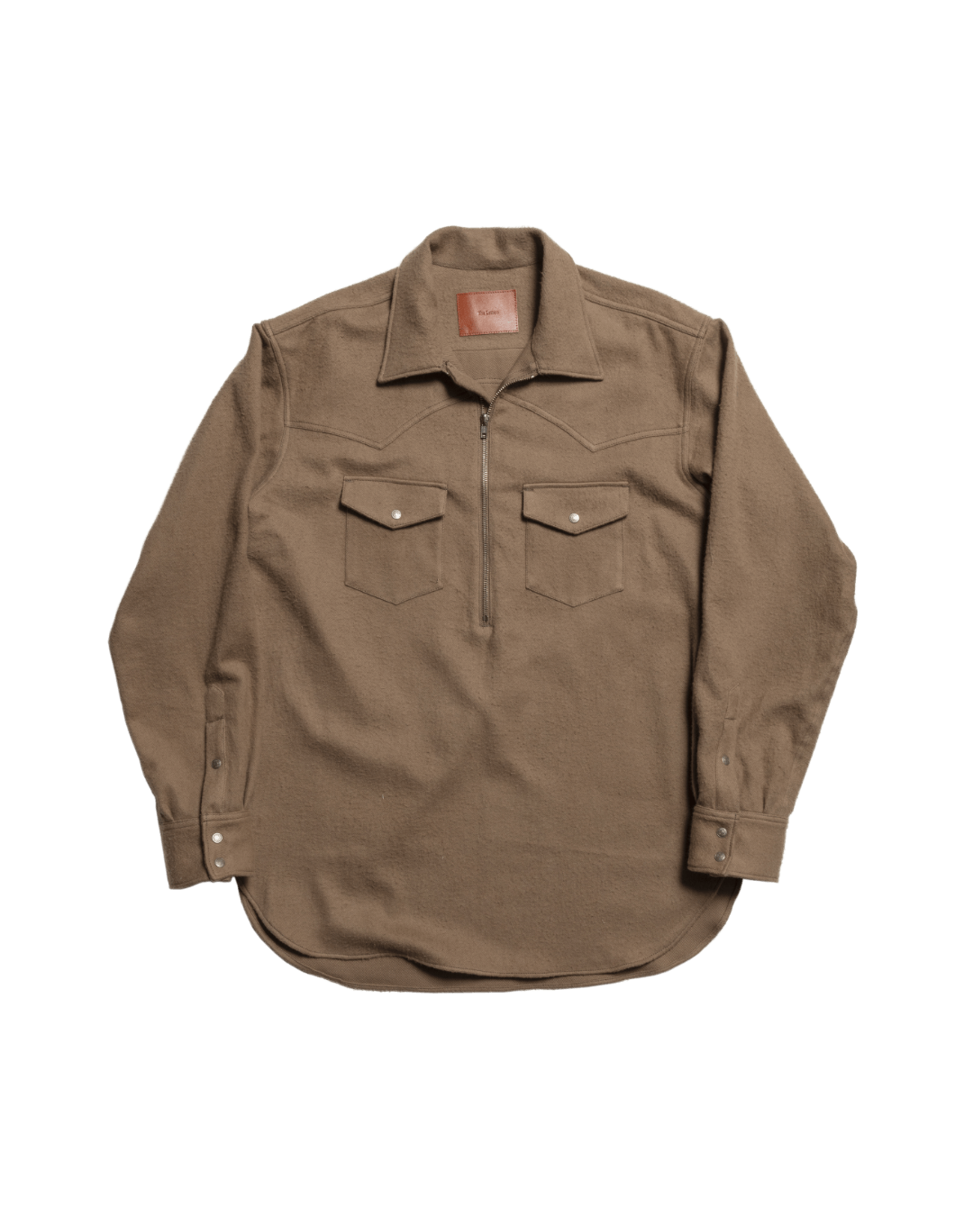 WESTERN PULL OVER SHIRT -COTTON BRUSHED TWILL- ※70%OFF