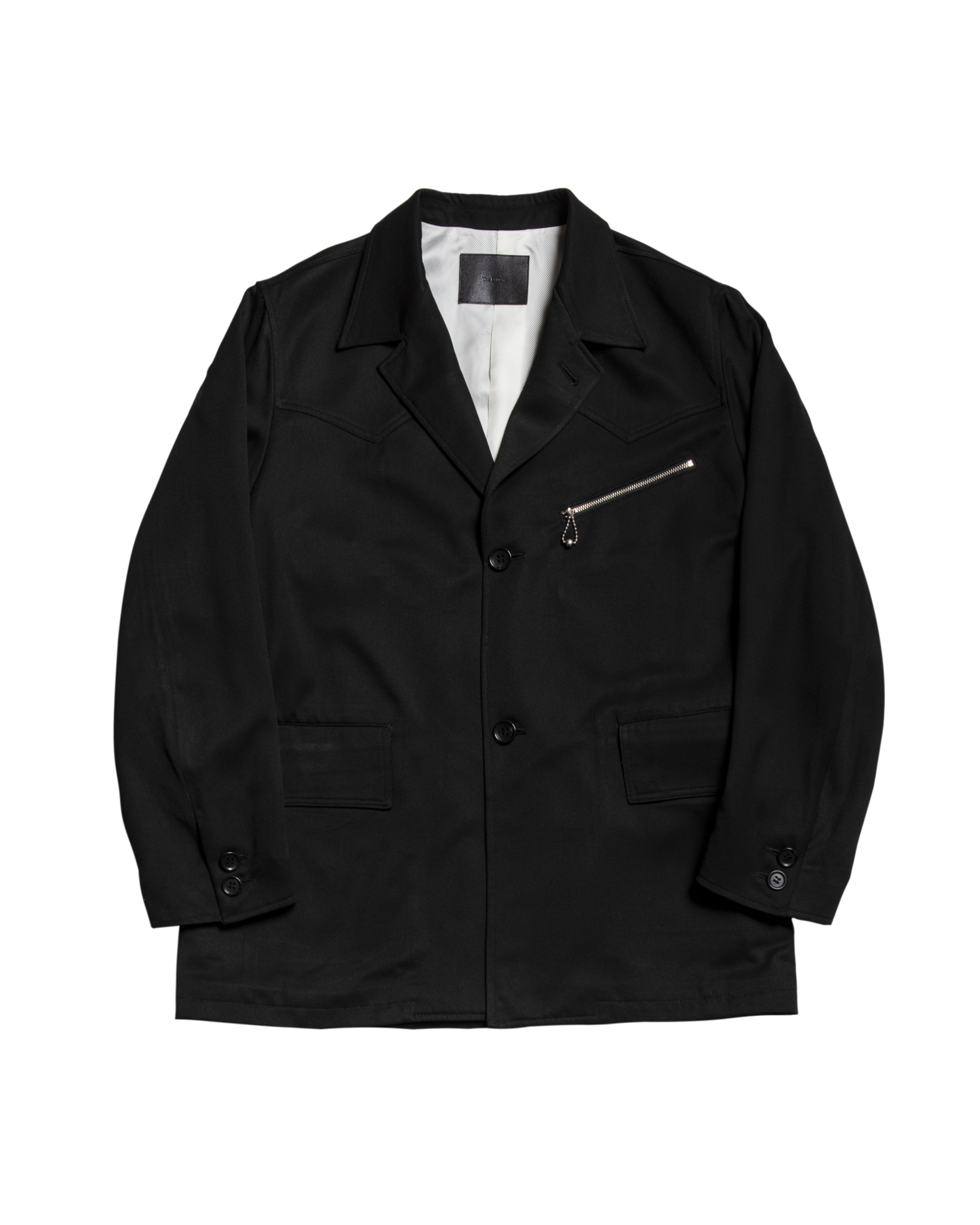 WESTERN LAPELED JACKET -RAYON GABARDINE- ※70%OFF