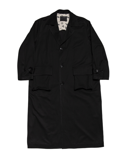 HORSE RIDING COAT -COTTON RAYON HERRINGBONE- ※60%OFF