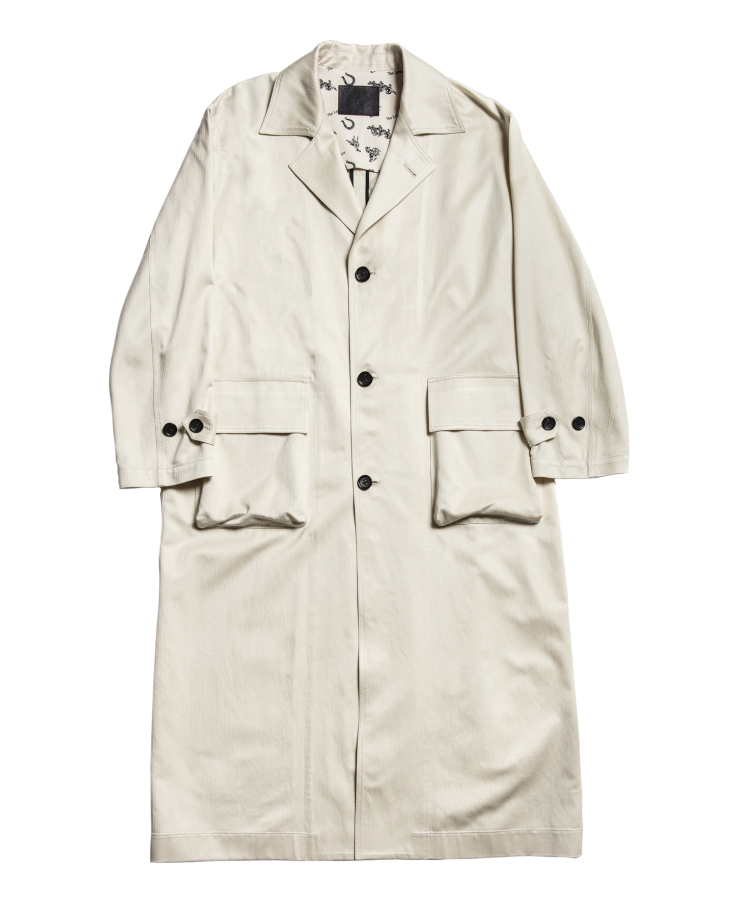HORSE RIDING COAT -COTTON RAYON HERRINGBONE- ※70%OFF