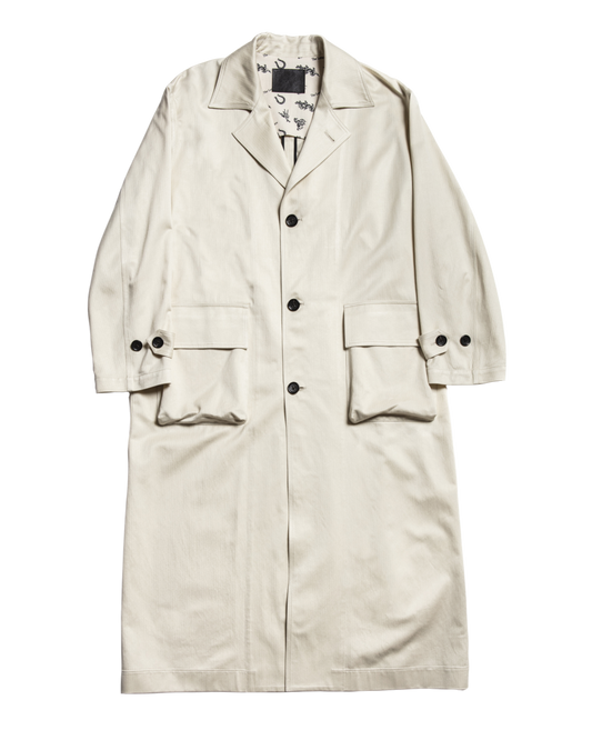 HORSE RIDING COAT -COTTON RAYON HERRINGBONE- ※60%OFF