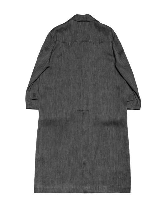 HORSE RIDING COAT -RAYON LINEN HERRINGBONE- ※70%OFF
