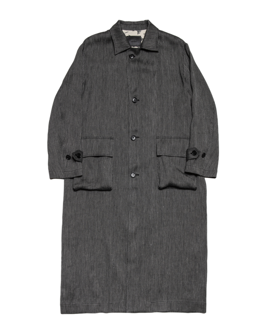 HORSE RIDING COAT -RAYON LINEN HERRINGBONE- ※60%OFF