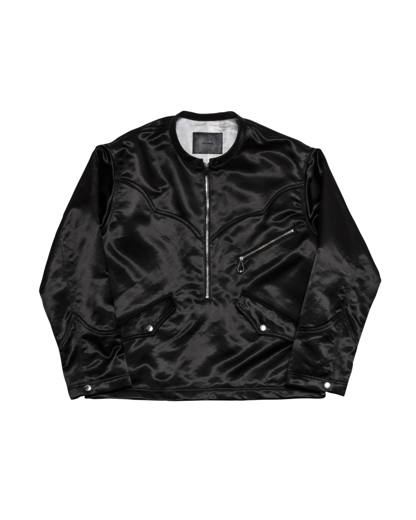 WESTERN FLIGHT PULL OVER JACKET -DOUBLE WEIGHT CLOTH NYLON COTTON SATIN- ※50%OFF