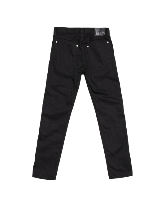 CLASSIC 5 POCKET TAPERED PANTS  -WASHED STRETCH DENIM-